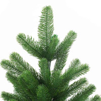 Produktbild för Julgran med 300 LED-lampor med stativ Grön 180 cm PE