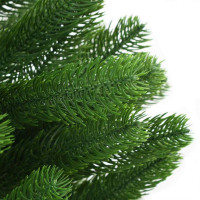 Produktbild för Julgran med 300 LED-lampor med stativ Grön 180 cm PE