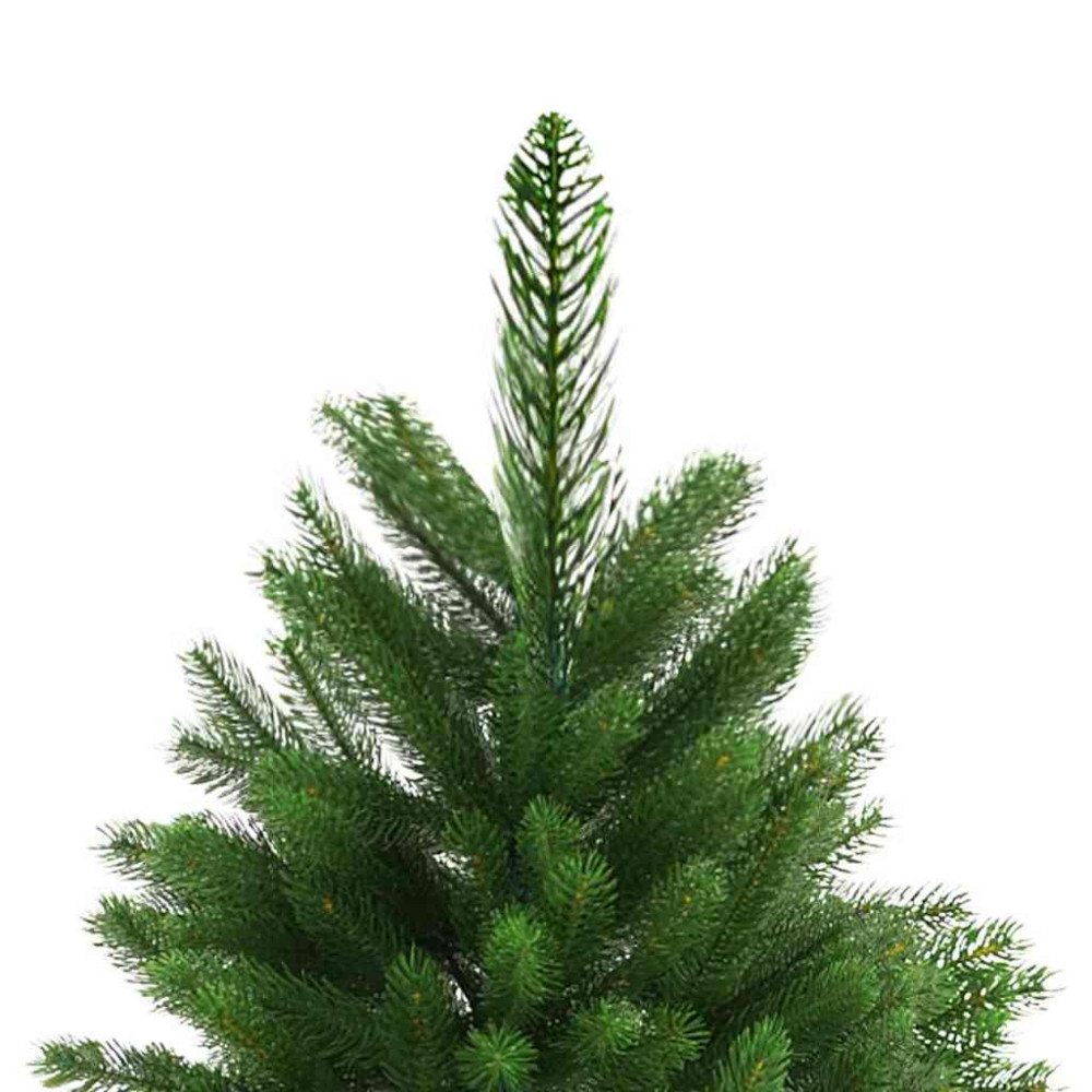 Produktbild för Julgran med 300 LED-lampor med stativ Grön 240 cm PE