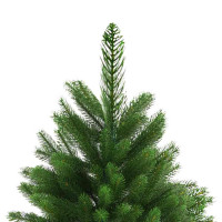 Produktbild för Julgran med 300 LED-lampor med stativ Grön 240 cm PE