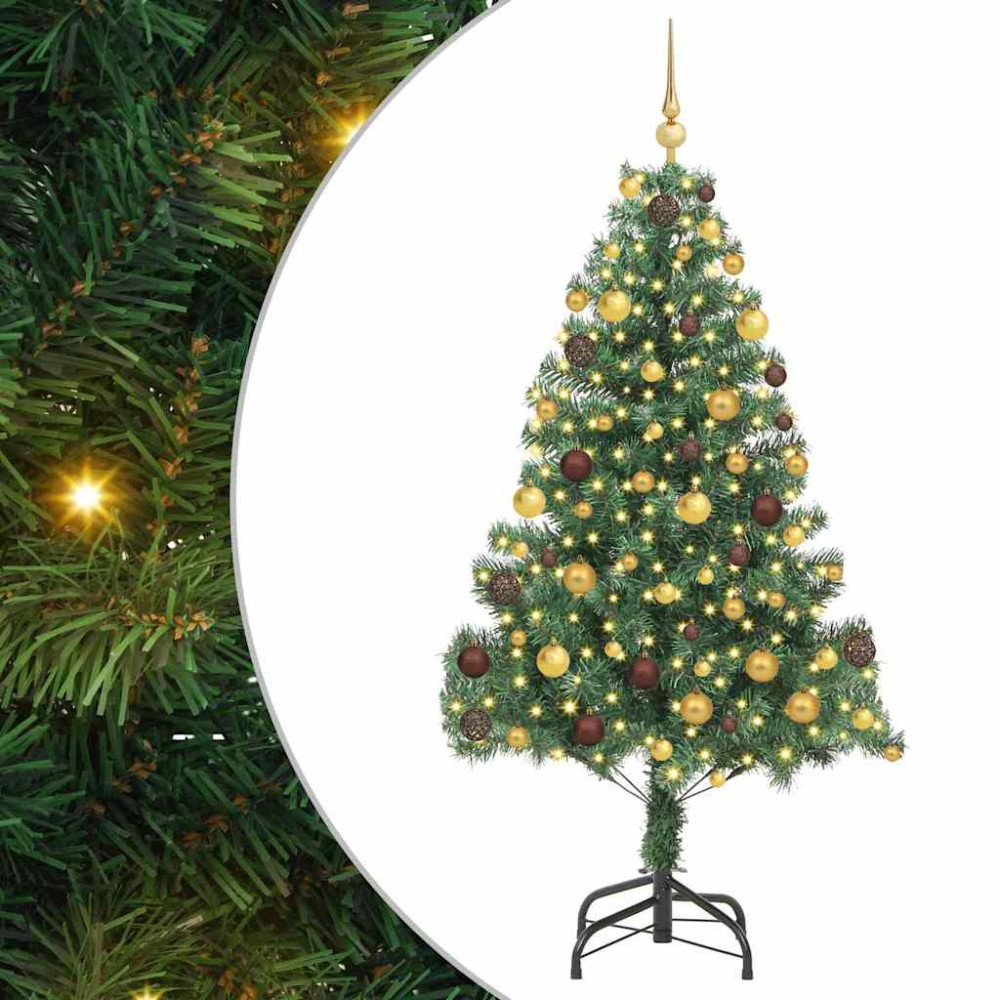 Produktbild för Julgran Grön 180 cm PVC