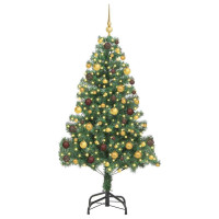 Produktbild för Julgran Grön 180 cm PVC