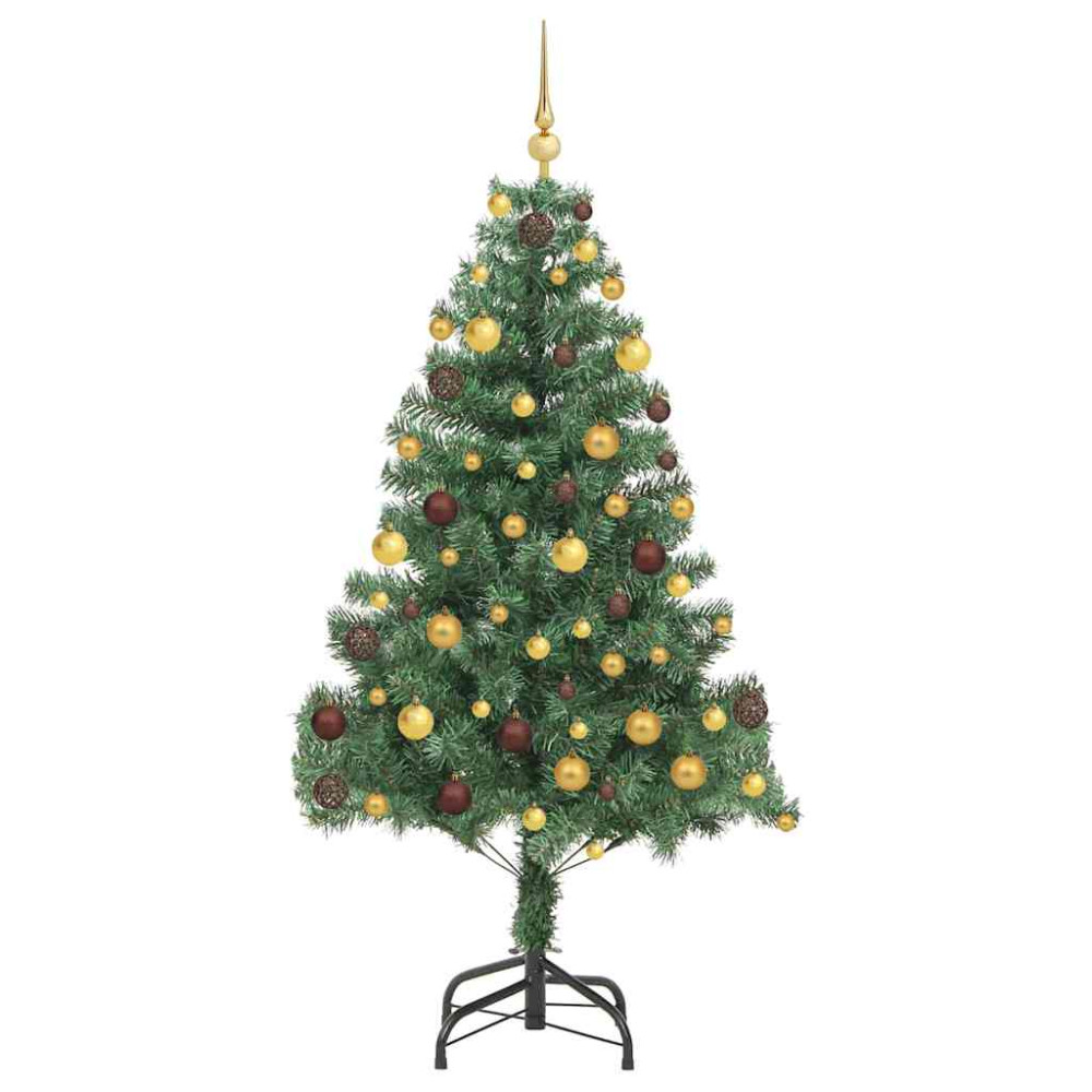 Produktbild för Julgran Grön 180 cm PVC