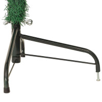 Produktbild för Konstgjord Förbelyst Julgran med 300 LED-lampor Grön 210 cm PVC