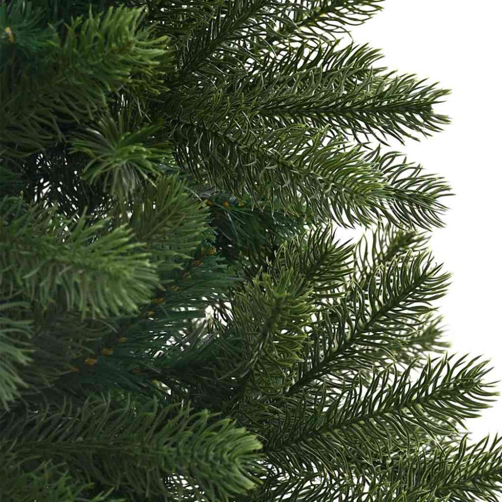 Produktbild för Konstgjord julgran med 300 LED-lampor Grön 210 cm PE och PVC
