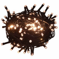 Produktbild för Konstgjord julgran med 300 LED-lampor Grön 180 cm PE och PVC