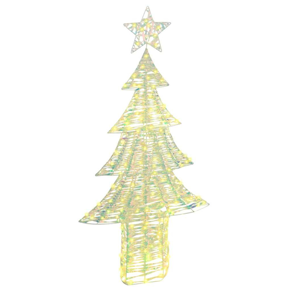 Produktbild för Julgran med 240 LED-lampor Varmvit 181 cm PET