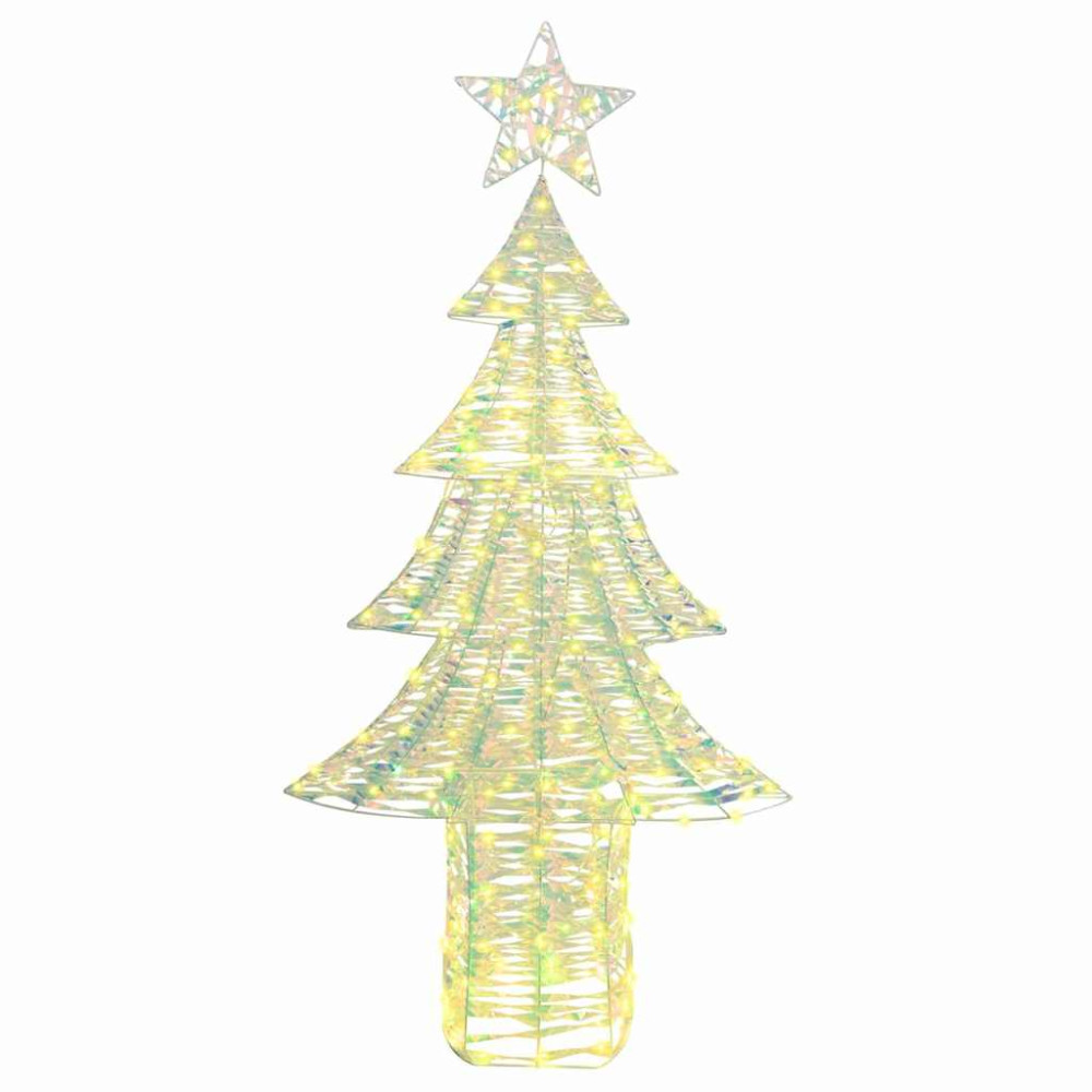 Produktbild för Julgran med 240 LED-lampor Varmvit 181 cm PET