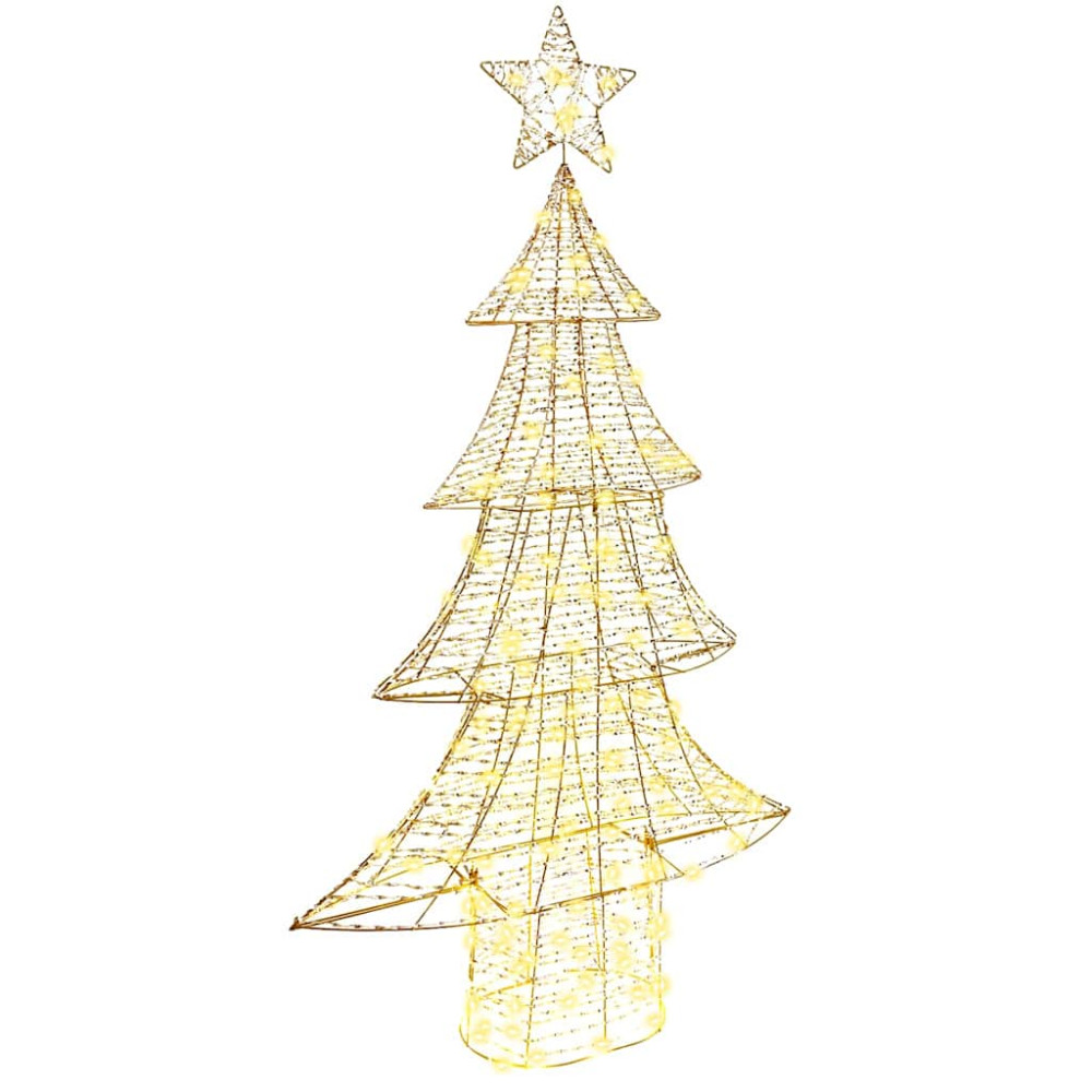 Produktbild för Julgran med 160 LED-lampor Varmvit 151 cm PET