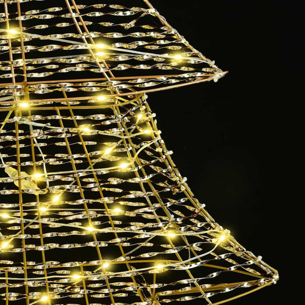 Produktbild för Julgran med 160 LED-lampor Varmvit 151 cm PET
