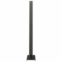 Produktbild för Metall julgran med stativ Svart 90 cm Stål