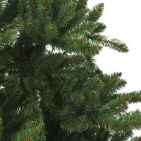 Produktbild för Plast Hingad Julgran med stativ Grön 210 cm PVC, stål
