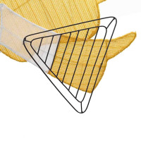 Produktbild för Belyst Vinkel Varmvit 116 x 29 x 158.5 cm Polyester