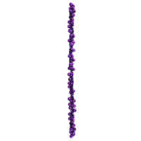 Produktbild för Julkulagirland Lila 186 cm Polystyren
