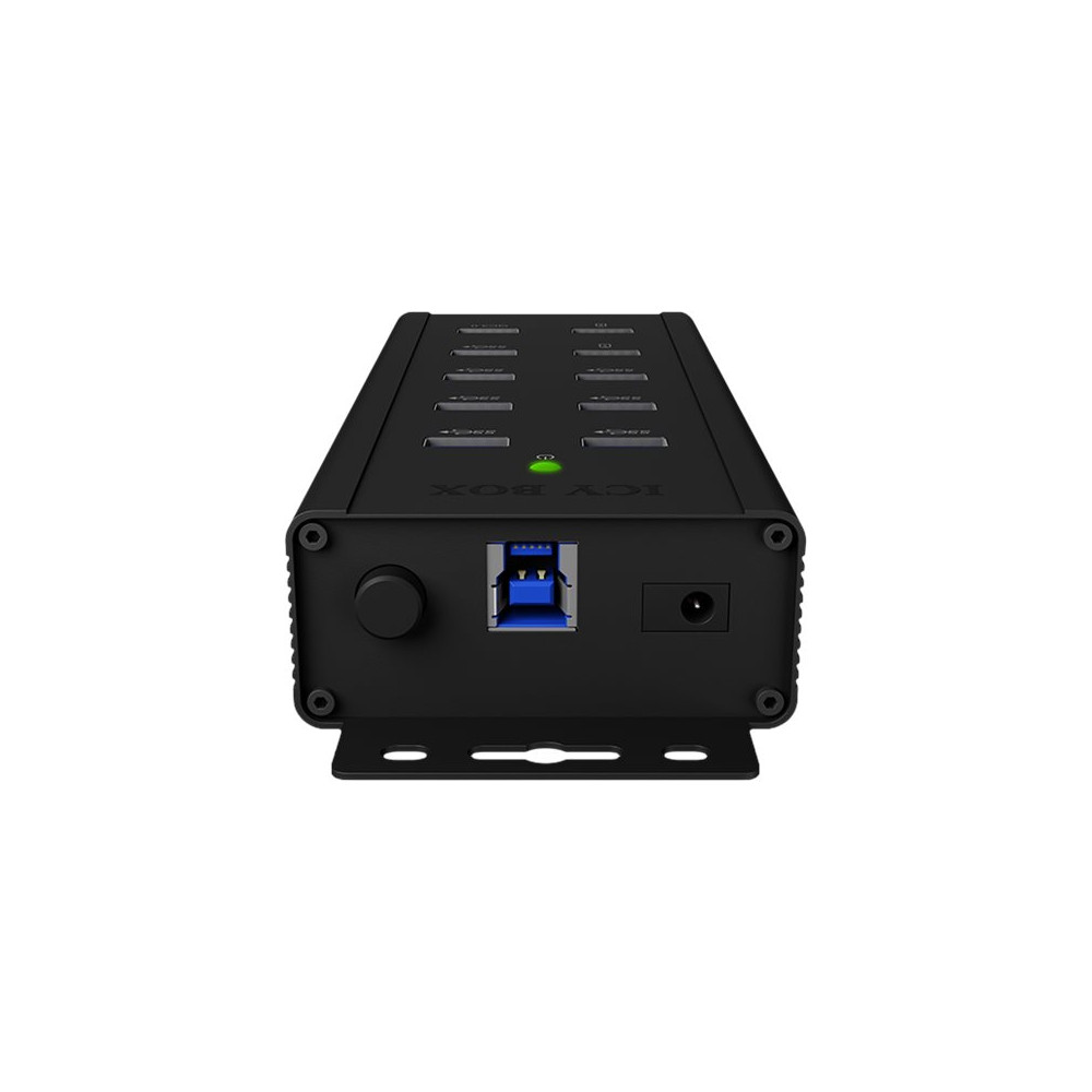 Produktbild för ICY BOX IB-HUB1703-QC3 - hubb - 7 portar