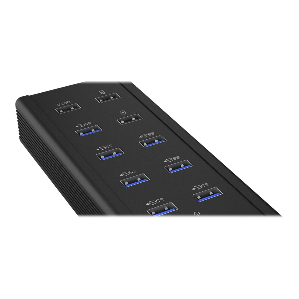 Produktbild för ICY BOX IB-HUB1703-QC3 - hubb - 7 portar