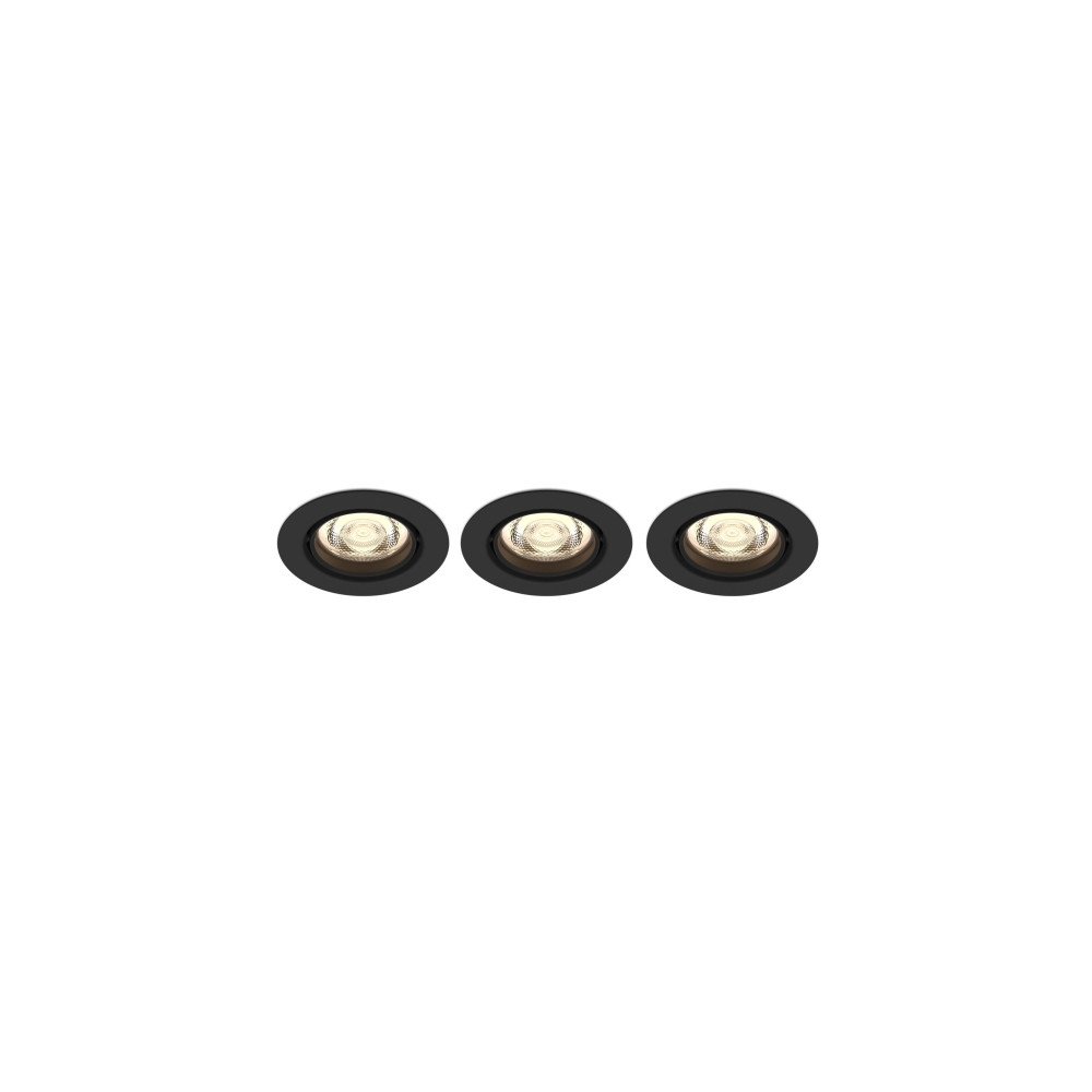 Produktbild för Philips Funktionell Planet infälld lampa, Nedtryckbar spotli...