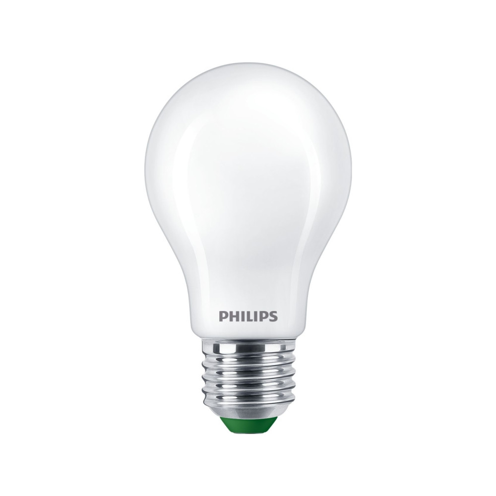 Produktbild för Philips - LED-glödlampa med filament - form: A60 - glaserad finish - E27 - 4 W - varmt vitt ljus - 2700 K