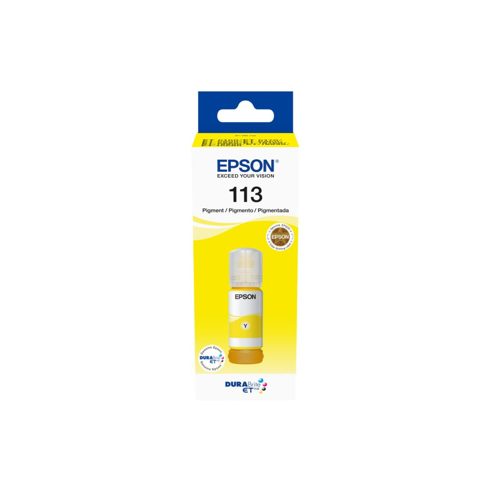 Produktbild för Epson EcoTank 113 - gul - original - påfyllnadsbläck