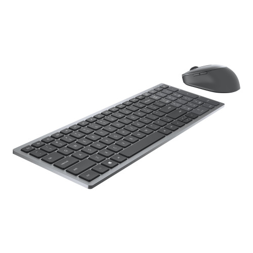DELL Dell Pro Plus Compact Keyboard and Mouse - KM7120W - sats med tangentbord och mus - hela norden - Titan gray Inmatningsenhet