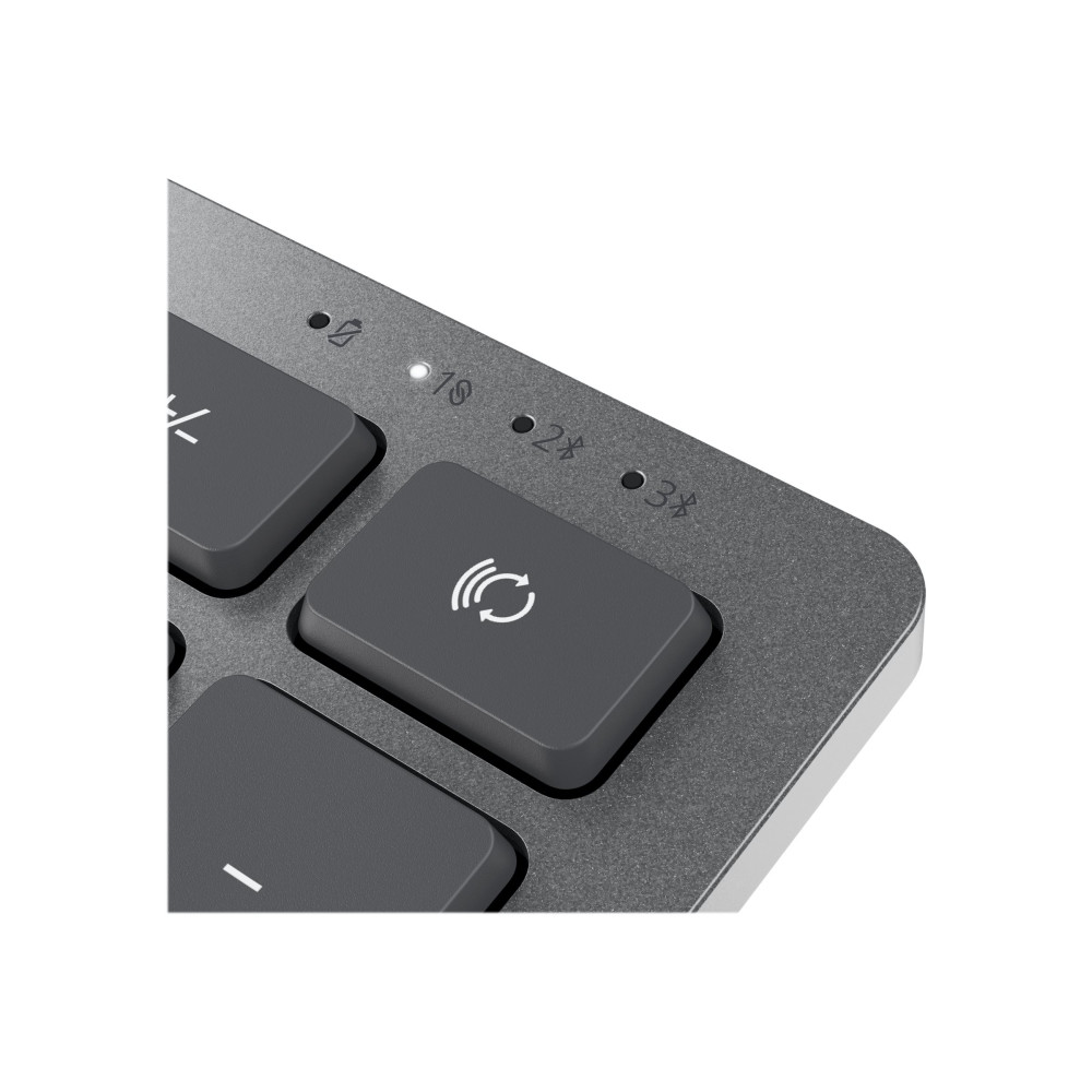 Produktbild för Dell Pro Plus Compact Keyboard and Mouse - KM7120W - sats med tangentbord och mus - hela norden - Titan gray Inmatningsenhet