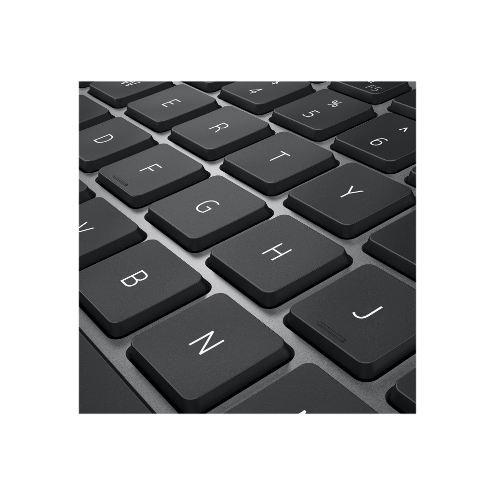Produktbild för Dell Pro Plus Compact Keyboard and Mouse - KM7120W - sats med tangentbord och mus - hela norden - Titan gray Inmatningsenhet