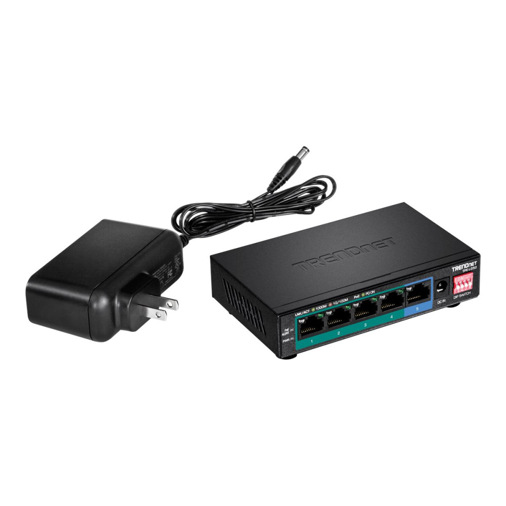 Produktbild för TRENDnet TPE LG50 - switch - 5 portar - ohanterad - TAA-kompatibel
