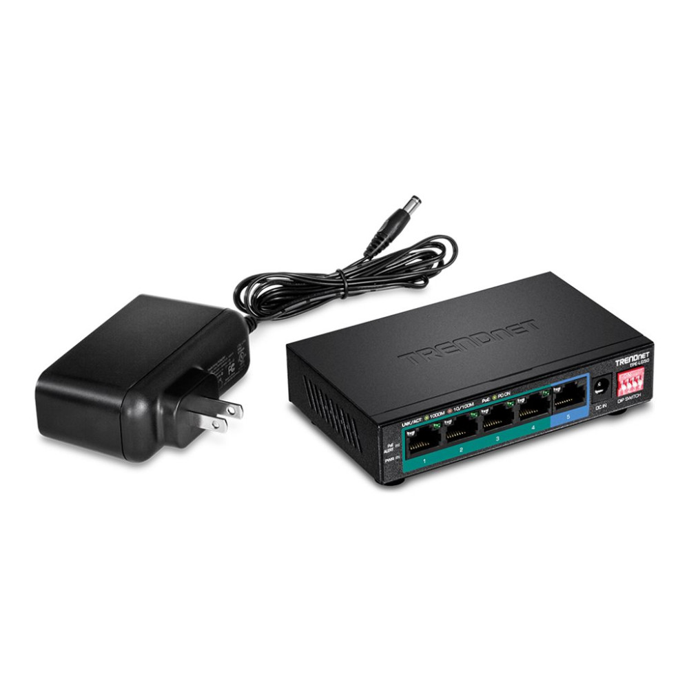 Produktbild för TRENDnet TPE LG50 - switch - 5 portar - ohanterad - TAA-kompatibel