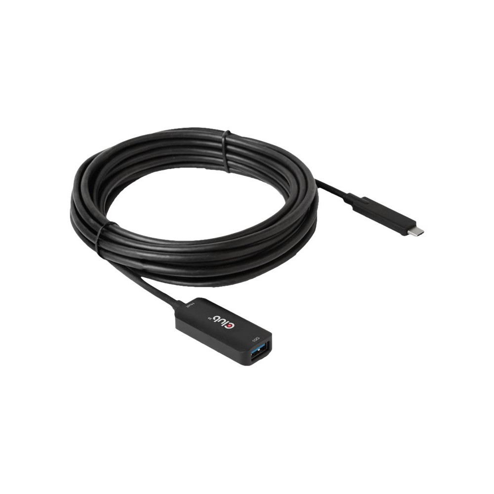 Produktbild för Club 3D - USB typ C-förlängningskabel - USB-C till USB typ A - 5 m