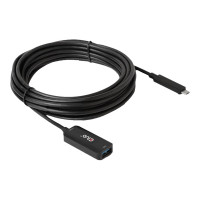 Produktbild för Club 3D - USB typ C-förlängningskabel - USB-C till USB typ A - 5 m