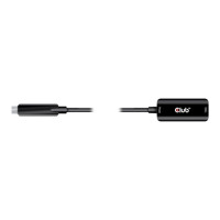 Produktbild för Club 3D - USB typ C-förlängningskabel - USB-C till USB typ A - 5 m