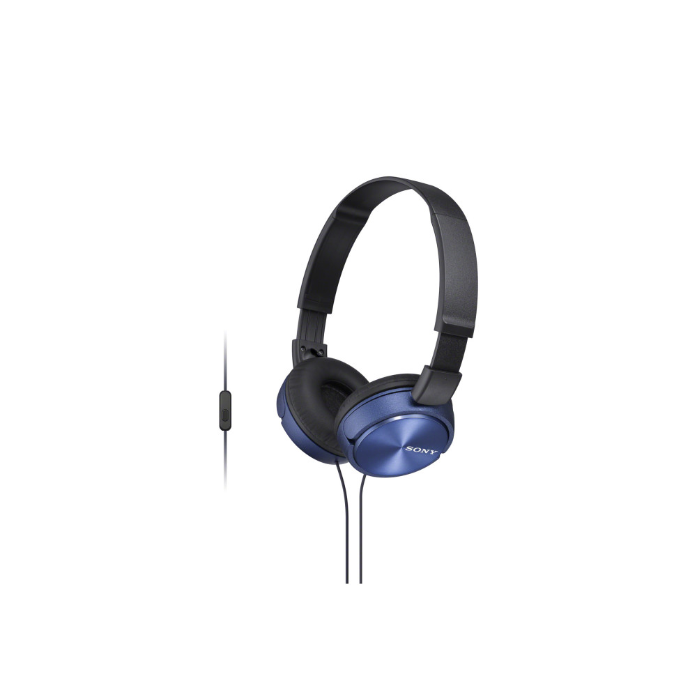 Produktbild för Sony MDR-ZX310APL - hörlurar med mikrofon - 3,5 mm kontakt