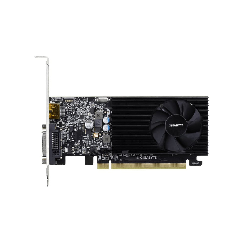 Produktbild för Gigabyte GT 1030 Low Profile D4 2G - grafikkort - GF GT 1030 - 2 GB