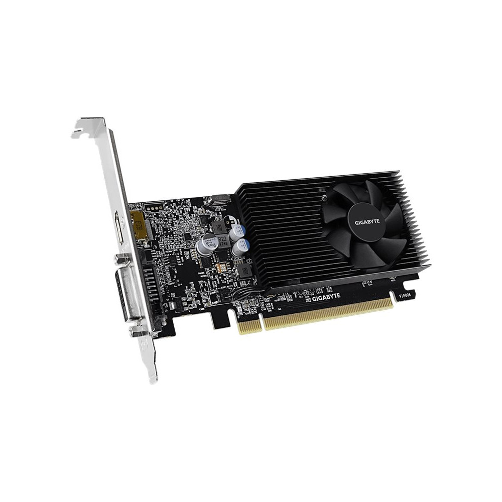 Produktbild för Gigabyte GT 1030 Low Profile D4 2G - grafikkort - GF GT 1030 - 2 GB