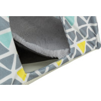 Produktbild för Trixie Sunny wigwam,guineapig/dwarfrabbit,37×35×37cm,mul.col...