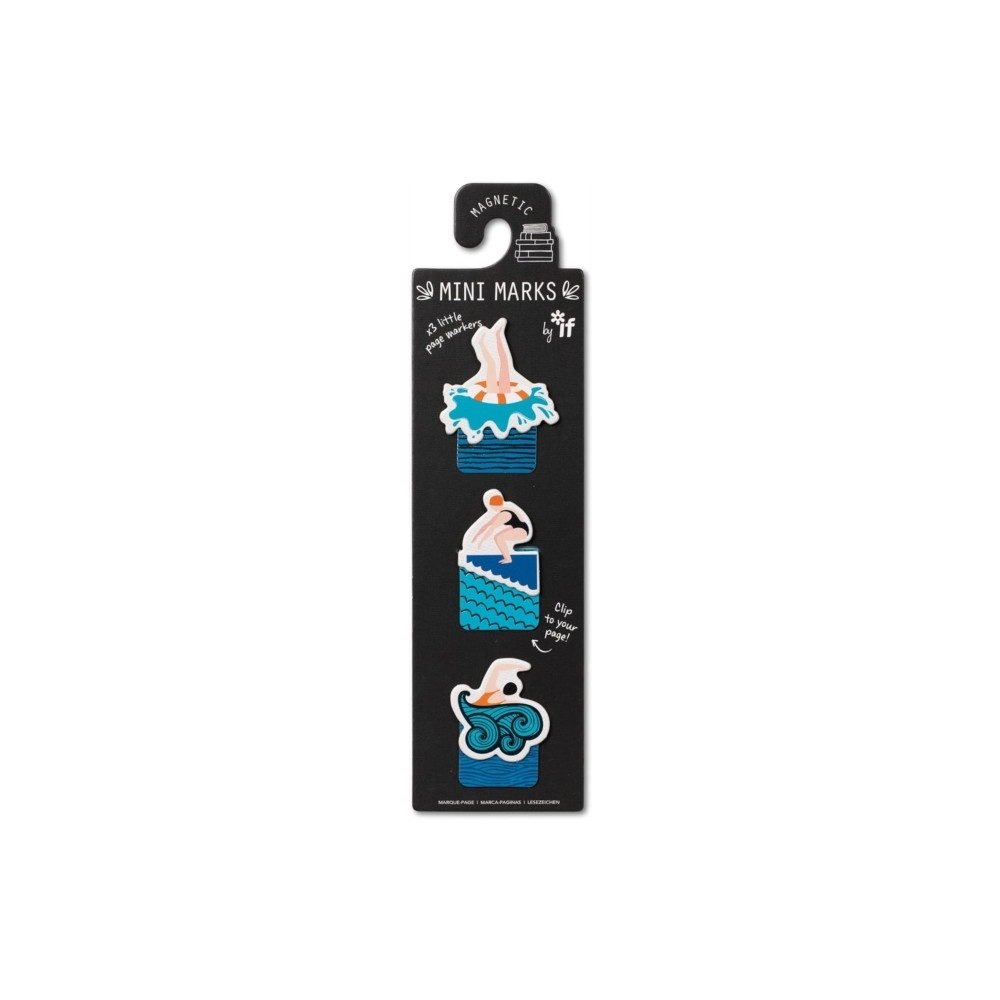 Produktbild för Magnetic Mini Marks by IF - Swimmers