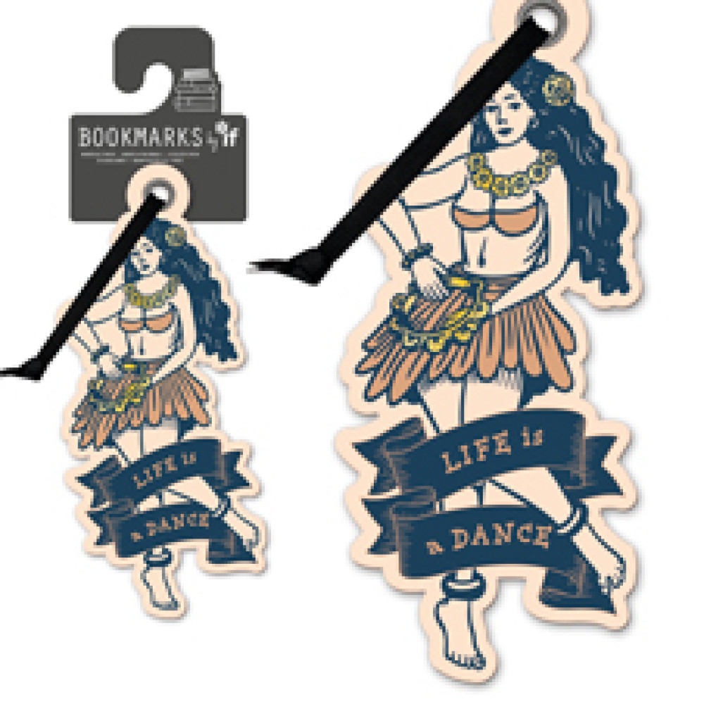 Produktbild för Quirky Bookmarks - Life is a dance