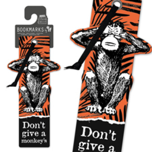 If plc Quirky Bookmarks - Monkey's