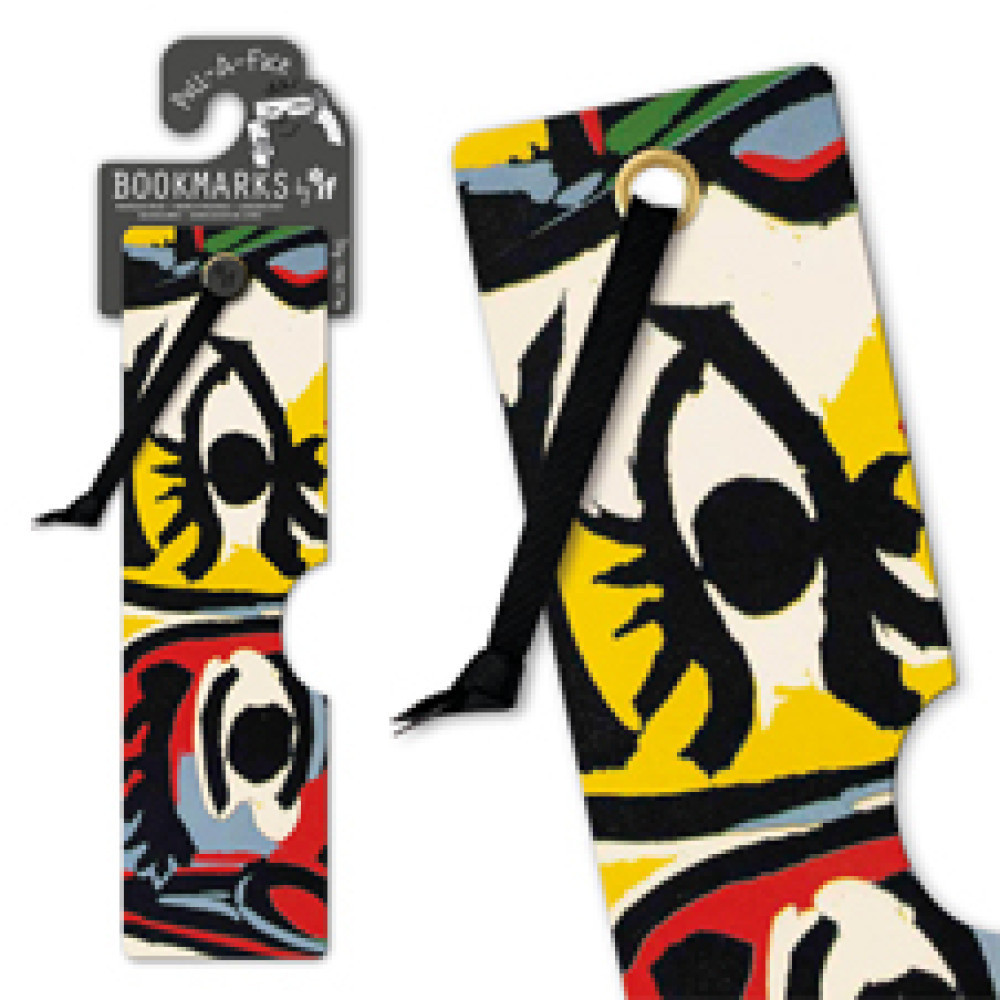 Produktbild för Pull - a - Face Bookmarks - Abstract