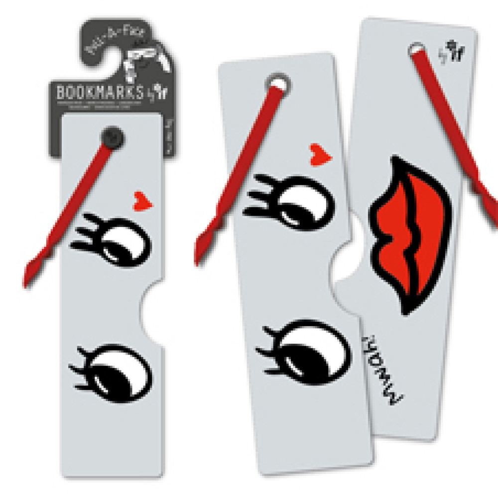 Produktbild för Pull - a - Face Bookmarks - Love