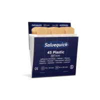 Produktbild för Plåster Salvequick vattenavvisande 6036, plast, förpackning...