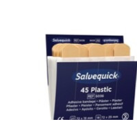 Produktbild för Plåster Salvequick vattenavvisande 6036, plast, förpackning...