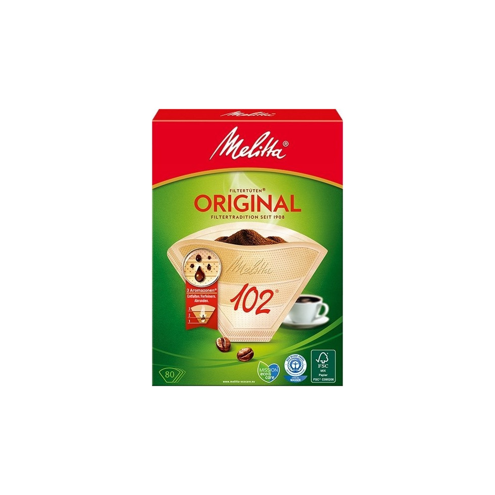 Produktbild för Melitta Kaffefilter 102