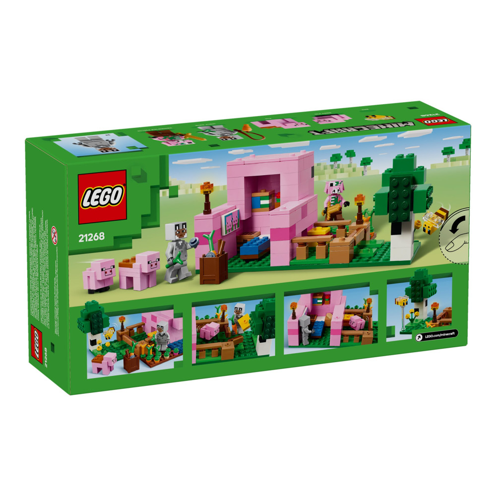 Produktbild för LEGO Minecraft 21268 - Griskojans hus - byggsats
