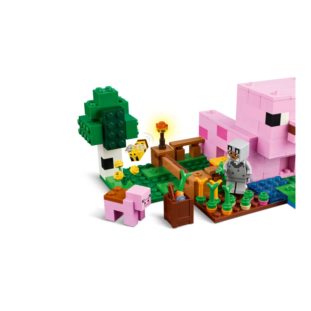 Produktbild för LEGO Minecraft 21268 - Griskojans hus - byggsats
