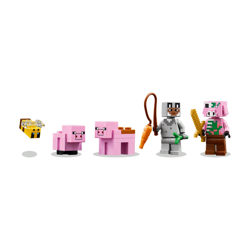 Produktbild för LEGO Minecraft 21268 - Griskojans hus - byggsats