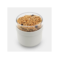 Produktbild för Brabantia Make & Take, Lunchlåda, Vuxen, Ljusgrå, Plast, Mon...