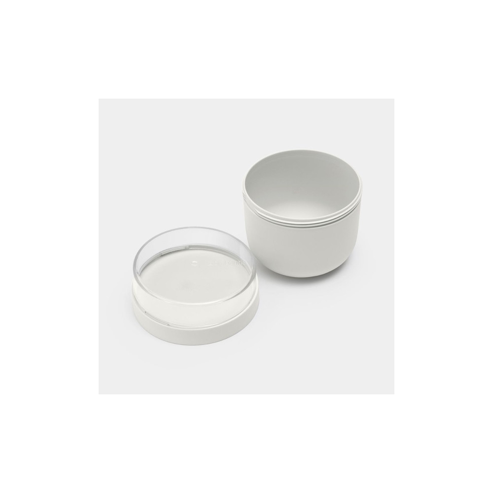 Produktbild för Brabantia Make & Take, Lunchlåda, Vuxen, Ljusgrå, Plast, Mon...
