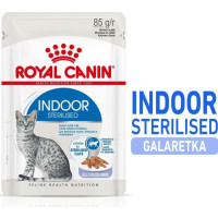 Produktbild för Royal Canin Indoor Sterilized, Vuxen, Alla raser, Kött, 12x8...