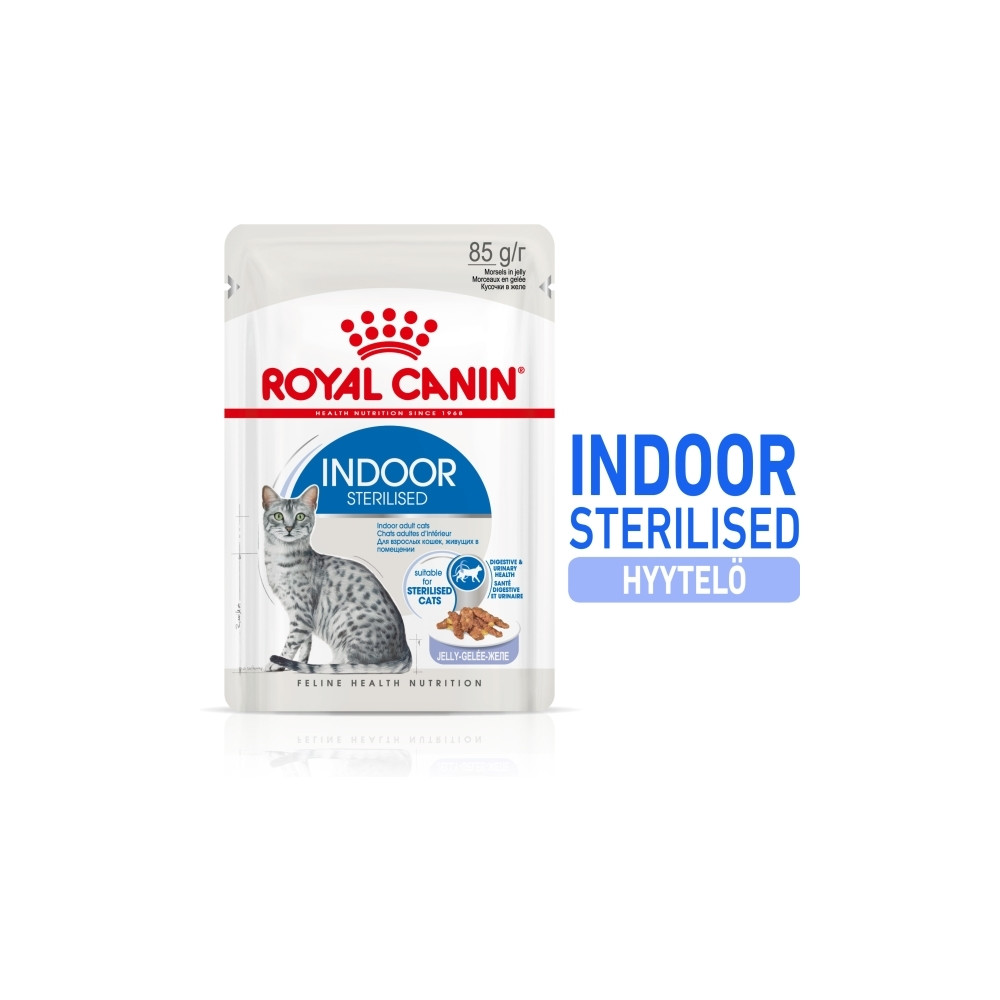 Produktbild för Royal Canin Indoor Sterilized, Vuxen, Alla raser, Kött, 12x8...